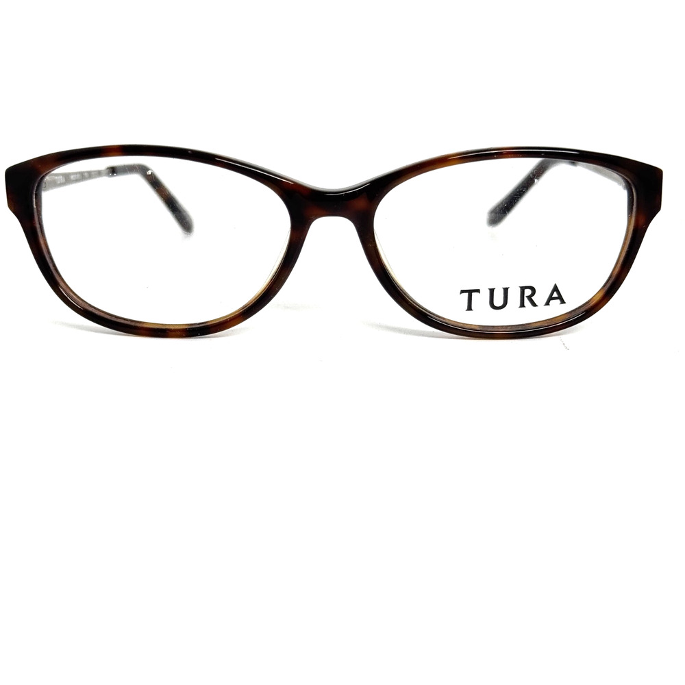 Tura Eyeglasses Frames Oval Brown‎ Tortoise Mod. R512 52-15-135 H16955